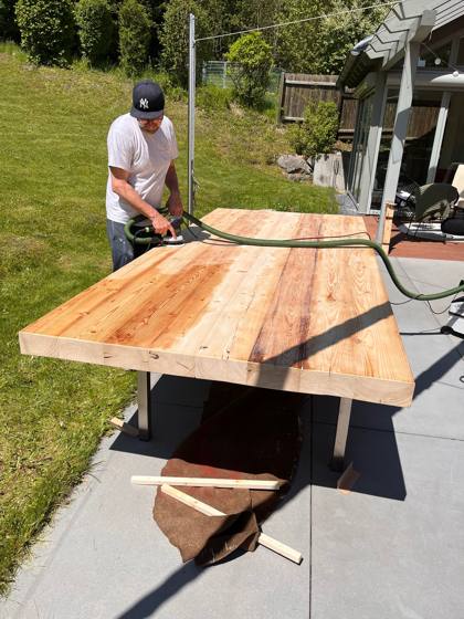XXL-Außentafel aus Dachbalken von 16xx – Bild 3