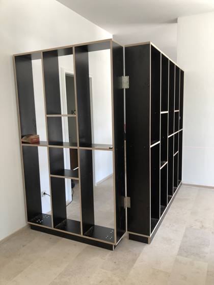 Raumtrenner-Regal Agenturbüro – Bild 24