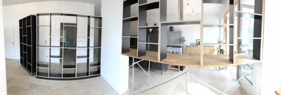 Raumtrenner-Regal Agenturbüro – Bild 33