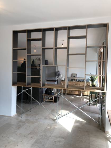 Raumtrenner-Regal Agenturbüro – Bild 35
