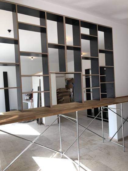 Raumtrenner-Regal Agenturbüro – Bild 42