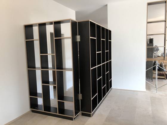 Raumtrenner-Regal Agenturbüro – Bild 48