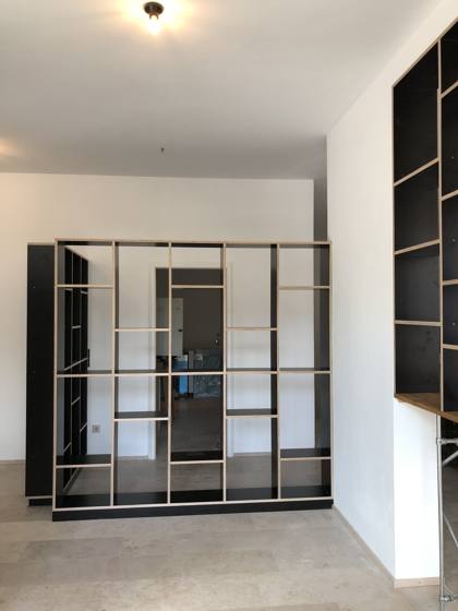 Raumtrenner-Regal Agenturbüro – Bild 49