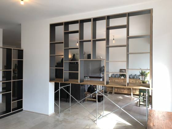 Raumtrenner-Regal Agenturbüro – Bild 50