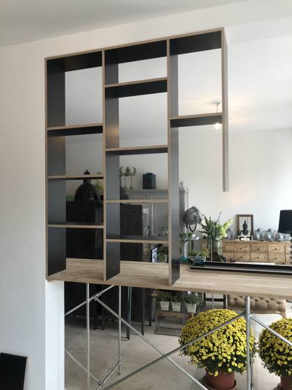 Raumtrenner-Regal Agenturbüro – Bild 56