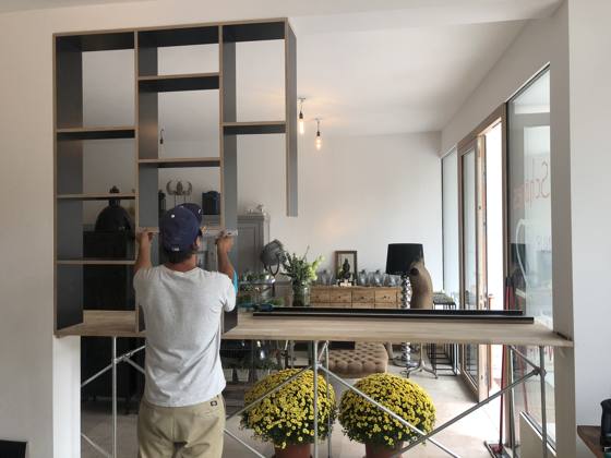 Raumtrenner-Regal Agenturbüro – Bild 57