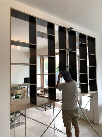 Raumtrenner-Regal Agenturbüro – Bild 60