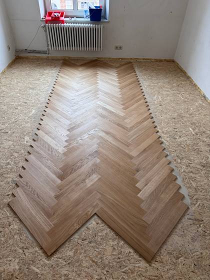 Fischgrätparkett – Bild 4