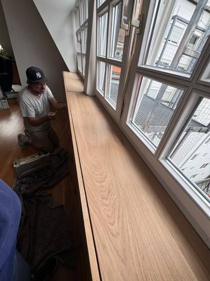 Heizungsverkleidung & Fensterbank – Bild 8